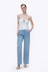 Oyster Accessory Blouse