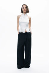 Blouse with Bow Detail