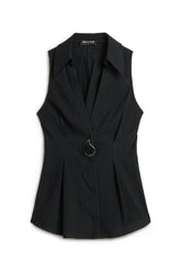 Accessory Detailed Blouse