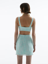 Bloom Tweed Crop Top