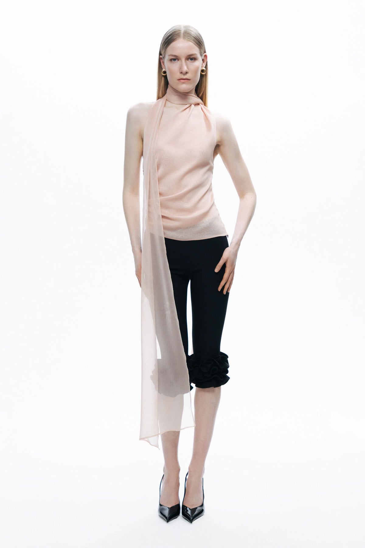 Fleur Hem Capri Pants