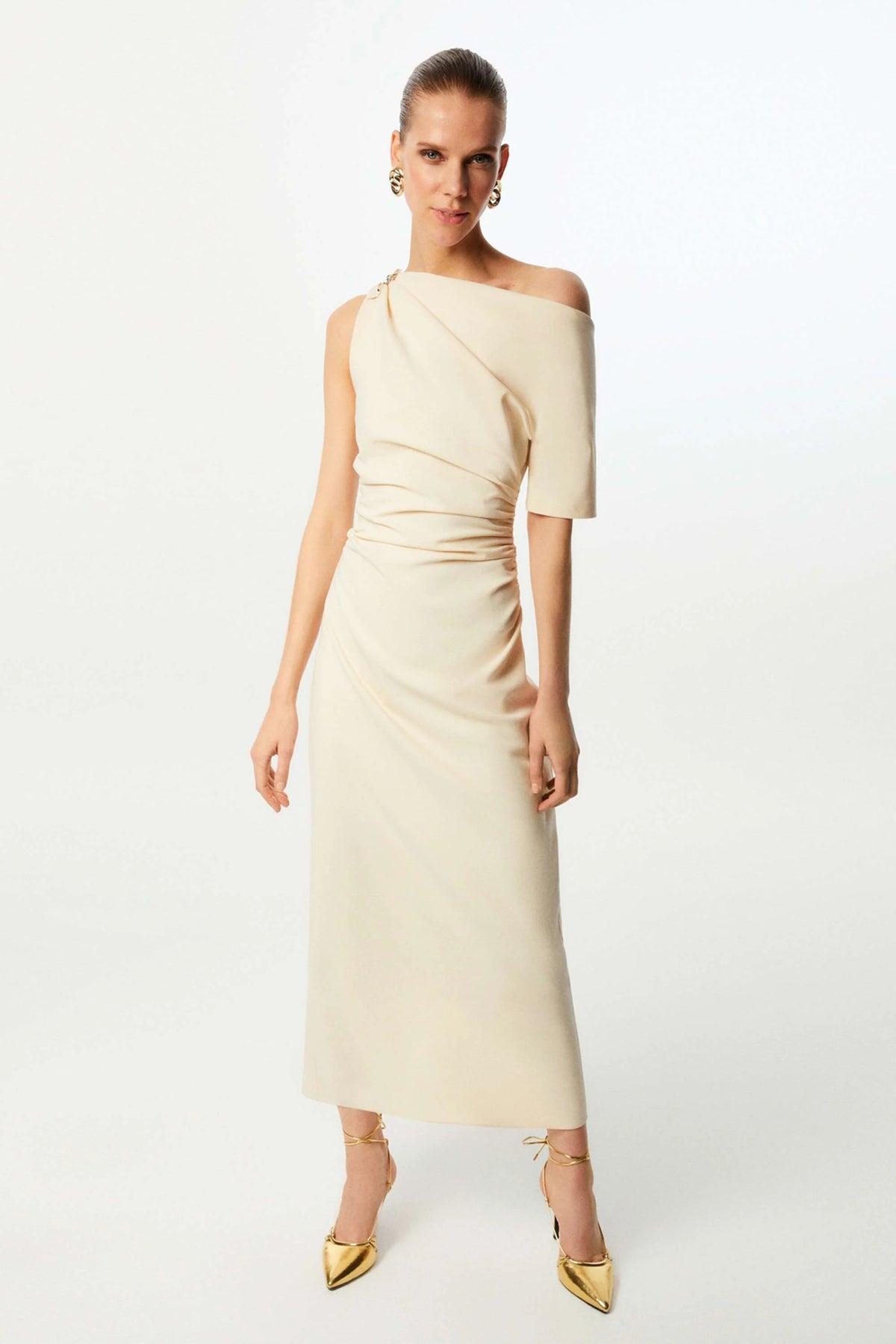 Ruched Maxi Dress