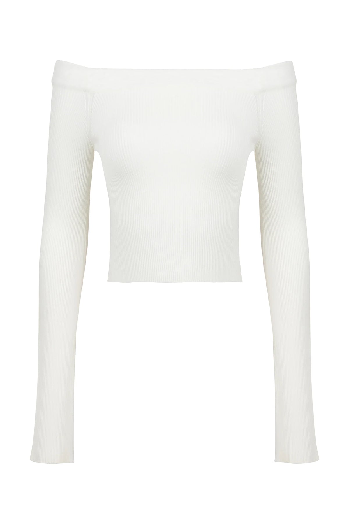 Boat Neck Knitwear Sweater