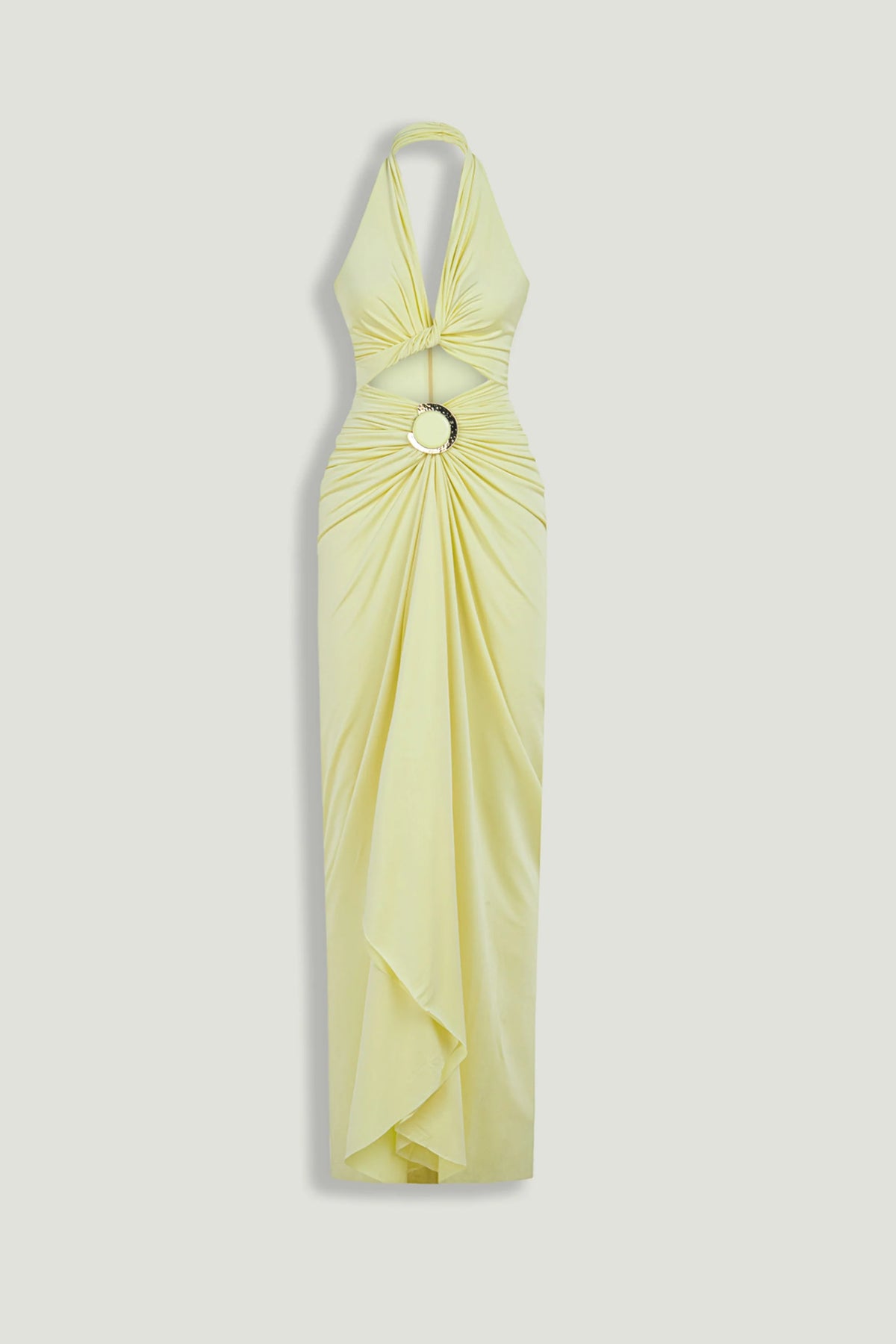 Cut-Out Embellished Maxi Dress